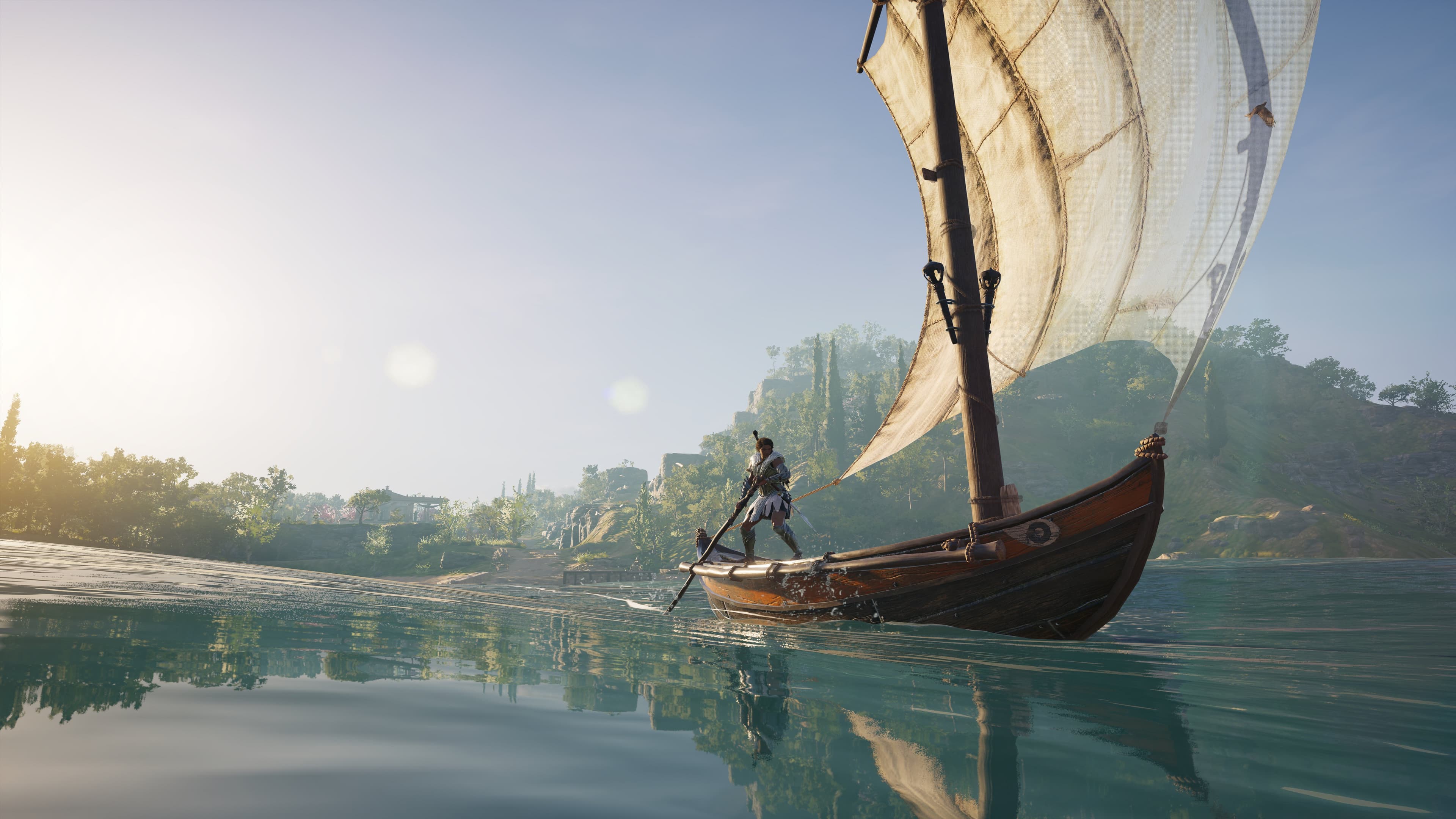Sail away, sail away, sail away